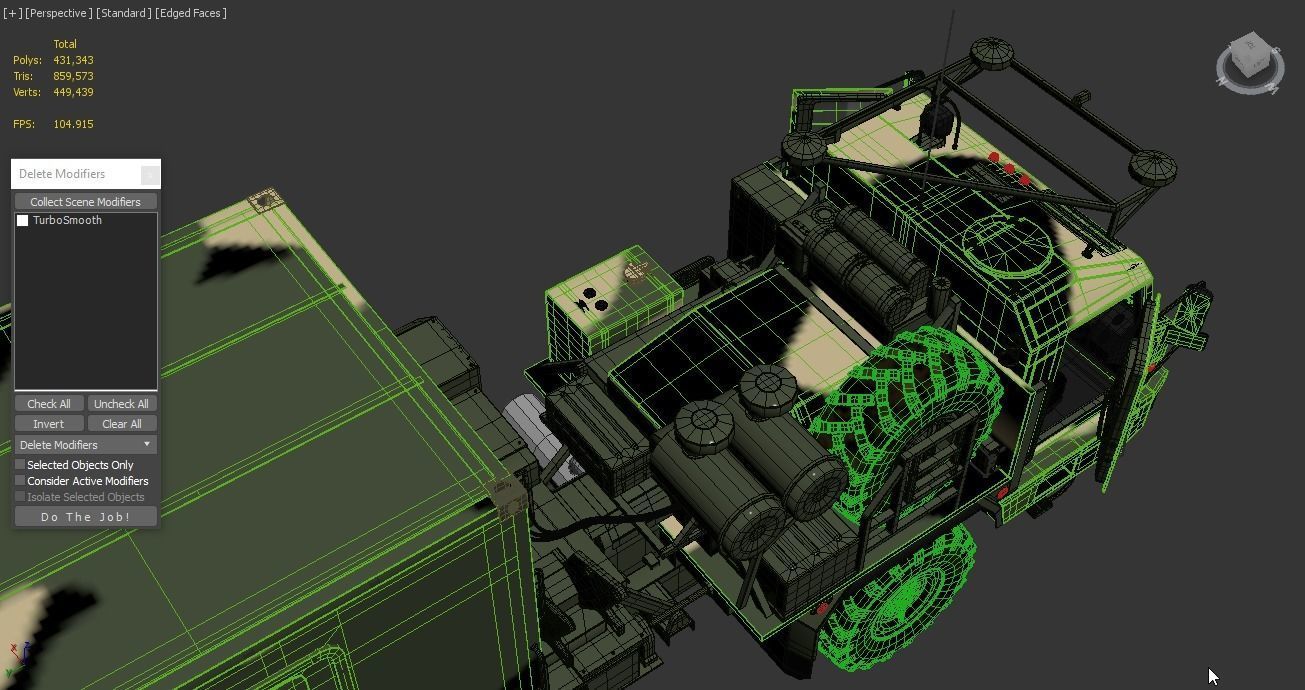 Command and Control Vehicle 50K6 Vityaz Camo 3D model_9