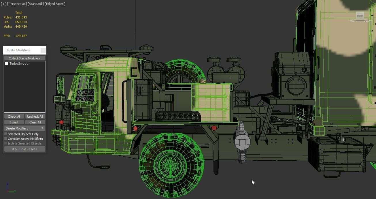 Command and Control Vehicle 50K6 Vityaz Camo 3D model_8