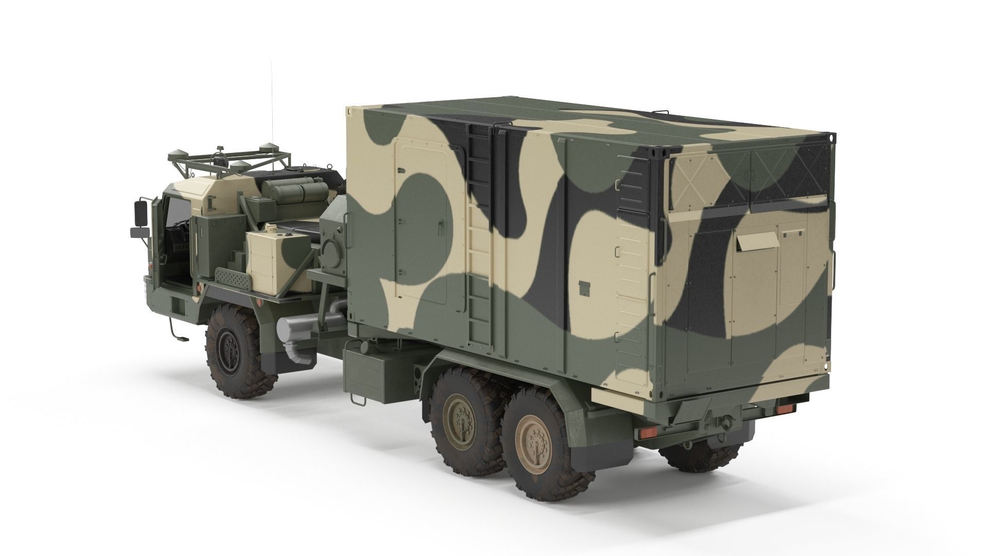 Command and Control Vehicle 50K6 Vityaz Camo 3D model_3