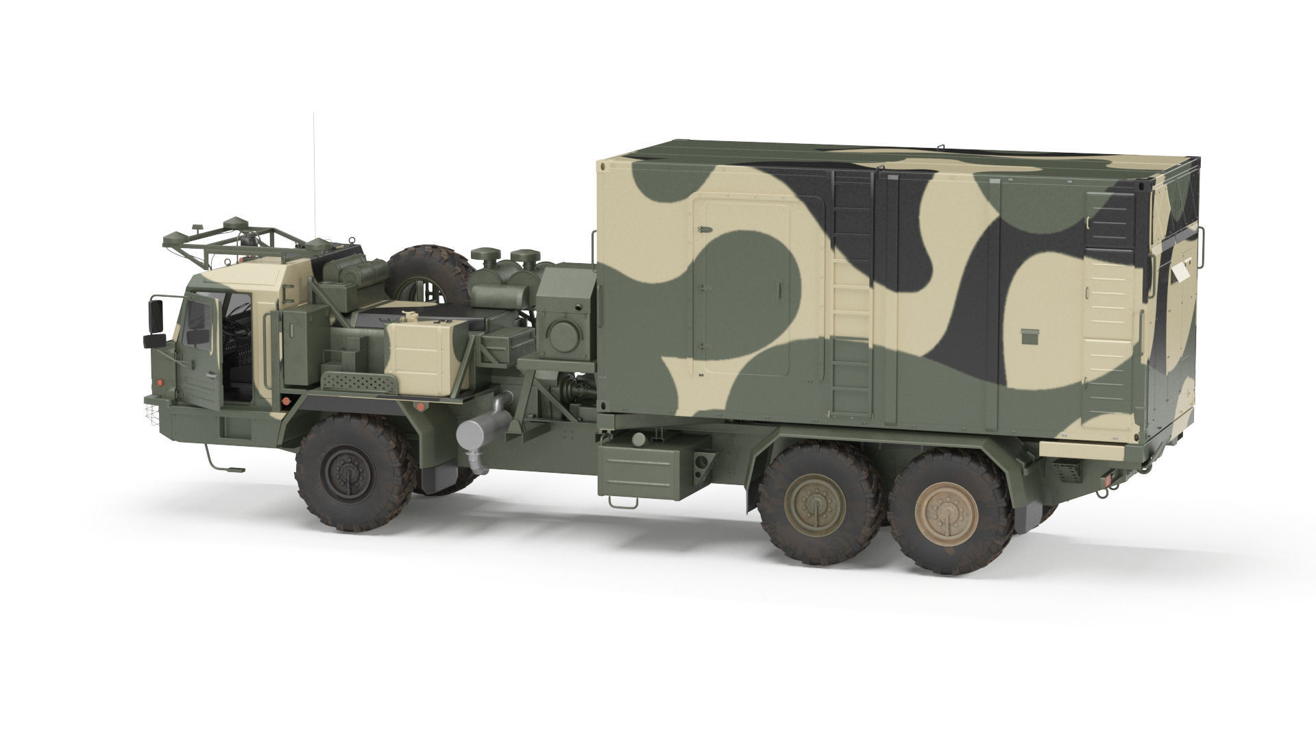 Command and Control Vehicle 50K6 Vityaz Camo 3D model_27