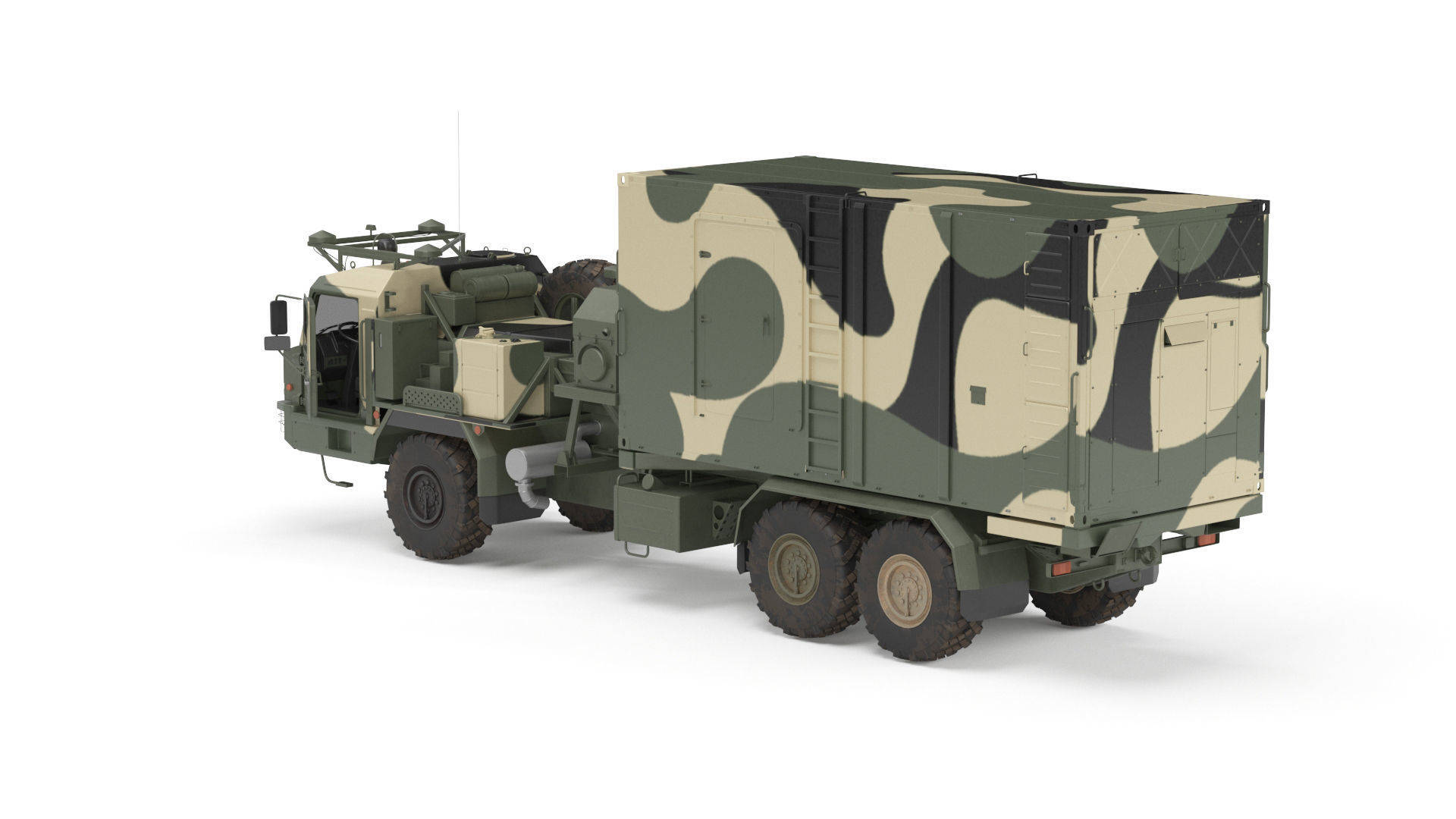 Command and Control Vehicle 50K6 Vityaz Camo 3D model_26