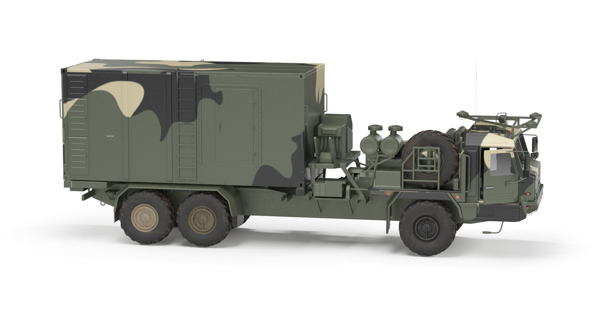 Command and Control Vehicle 50K6 Vityaz Camo 3D model_21