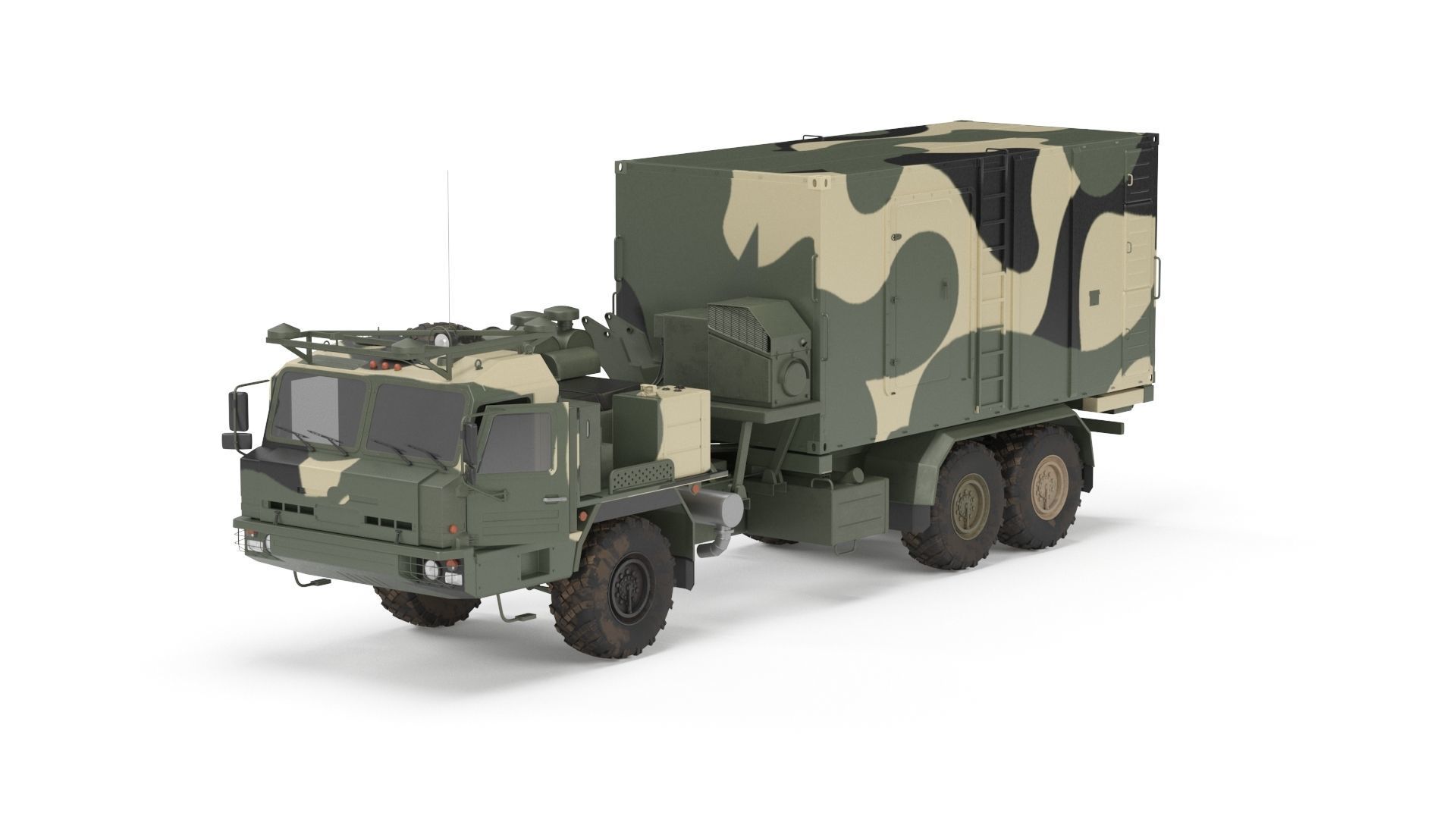 Command and Control Vehicle 50K6 Vityaz Camo 3D model_32