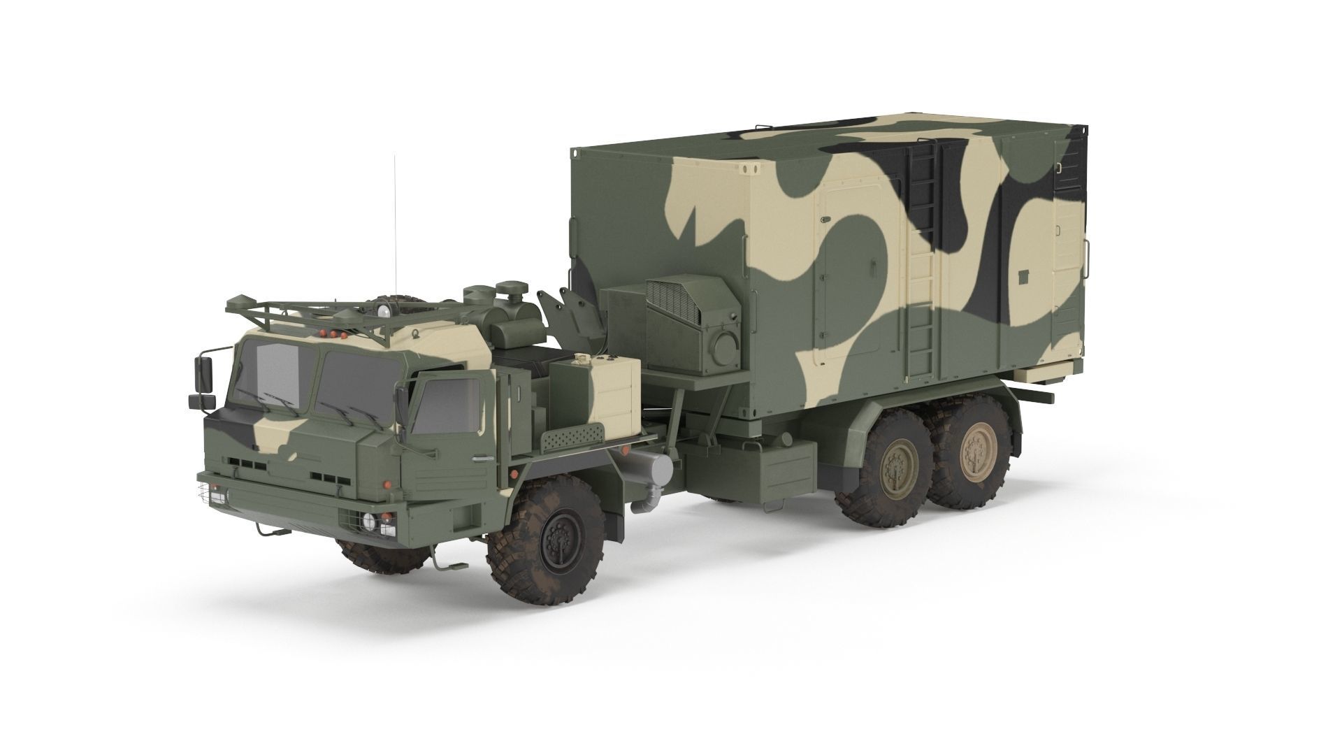Command and Control Vehicle 50K6 Vityaz Camo 3D model_31