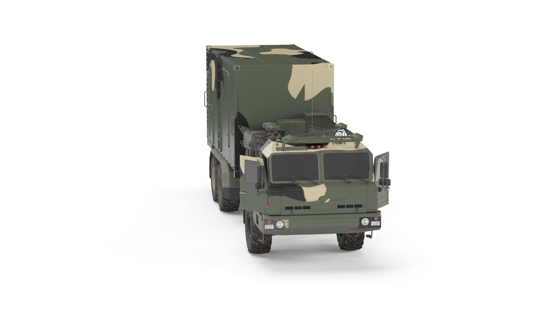 Command and Control Vehicle 50K6 Vityaz Camo 3D model_18