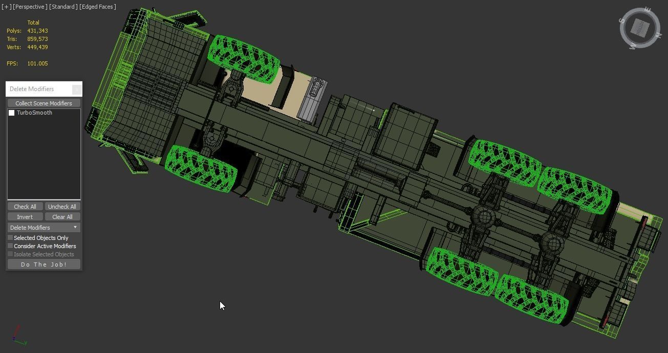 Command and Control Vehicle 50K6 Vityaz Camo 3D model_7