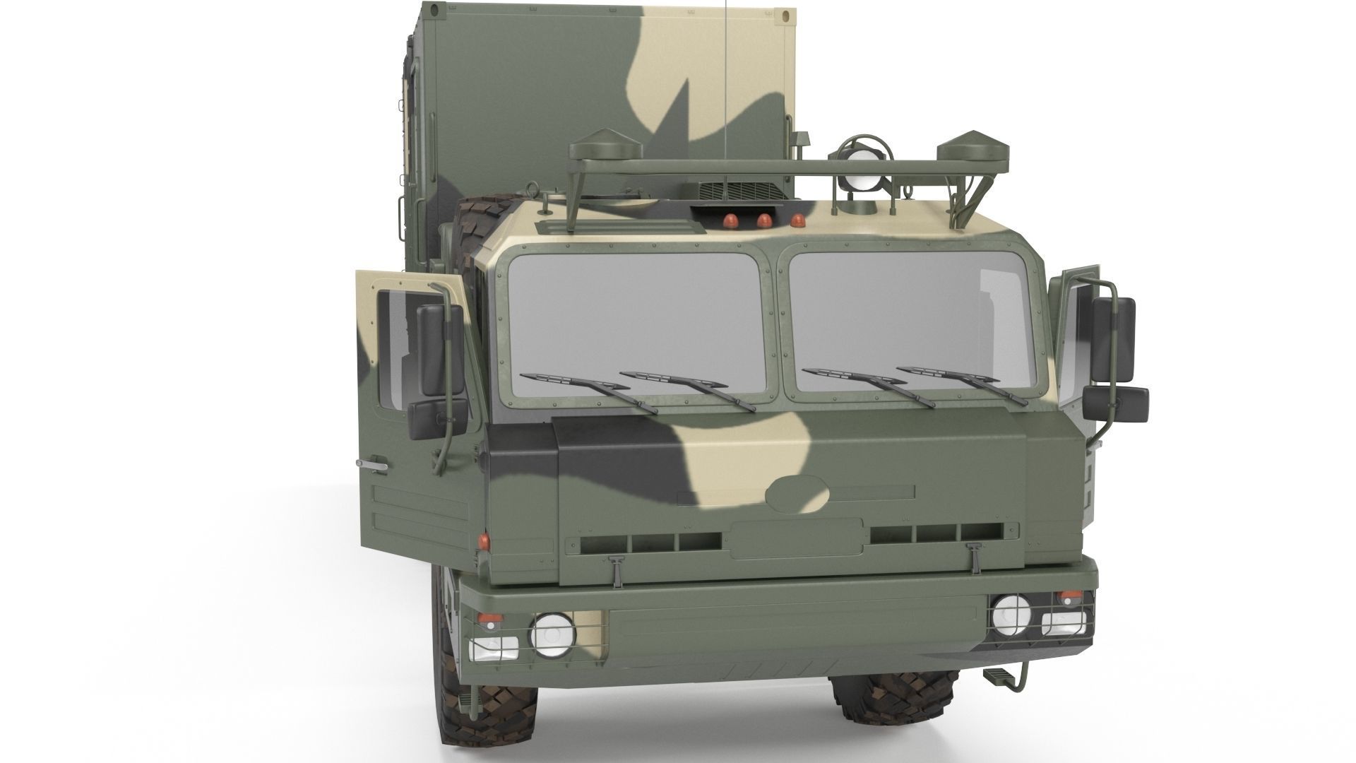 Command and Control Vehicle 50K6 Vityaz Camo 3D model_10