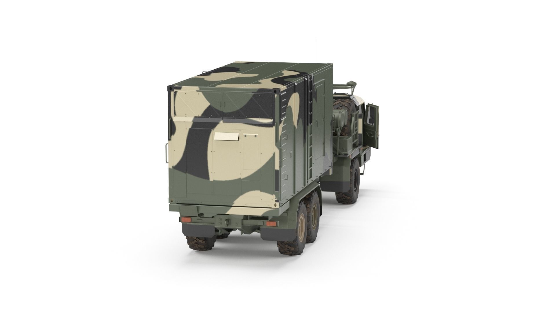 Command and Control Vehicle 50K6 Vityaz Camo 3D model_24