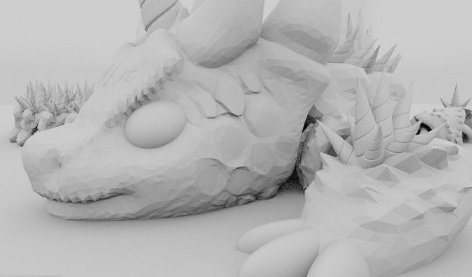 Articulated Unicorn Dragon 3D model 3D printable | CGTrader