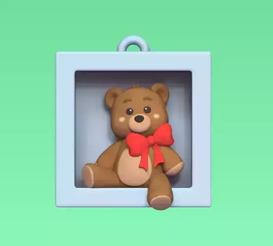Bear Frame 3D print model