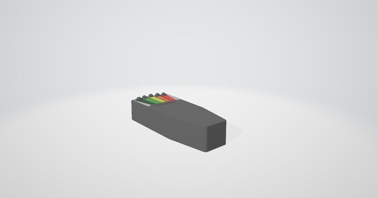 EMF Meter Free low-poly 3D model_1