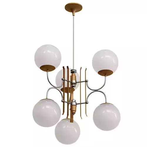 STILNOVO 6-LIGHT CHANDELIER