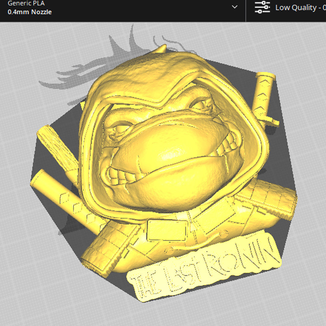 TMNT The Last Ronin 3D model_2