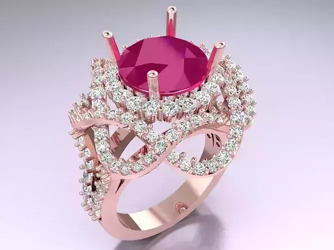 Diamond Ring - Womens Rings - N3882