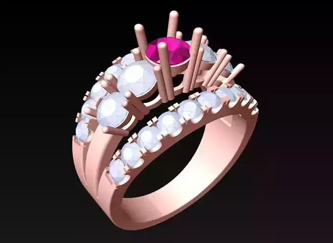 Diamond Ring - Womens Rings - N3925