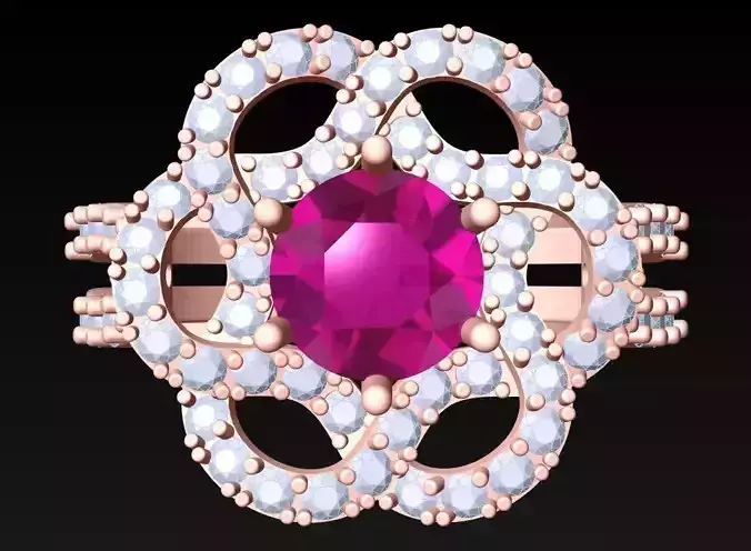 Diamond Ring - Womens Rings - N3994