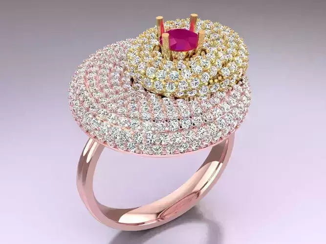 Diamond Ring - Womens Rings - N4347