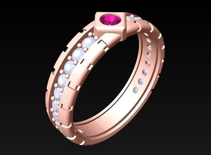 Diamond Ring  - N6254 3D print model