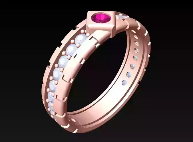 Diamond Ring  - N6254 3D print model