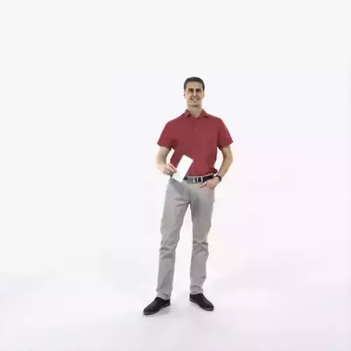 Romance 01G Holding Casual Man