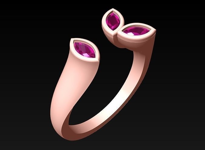 Diamond Ring  - N6547 3D print model