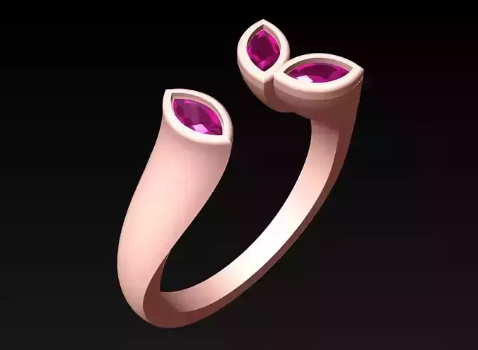 Diamond Ring  - N6547 3D print model