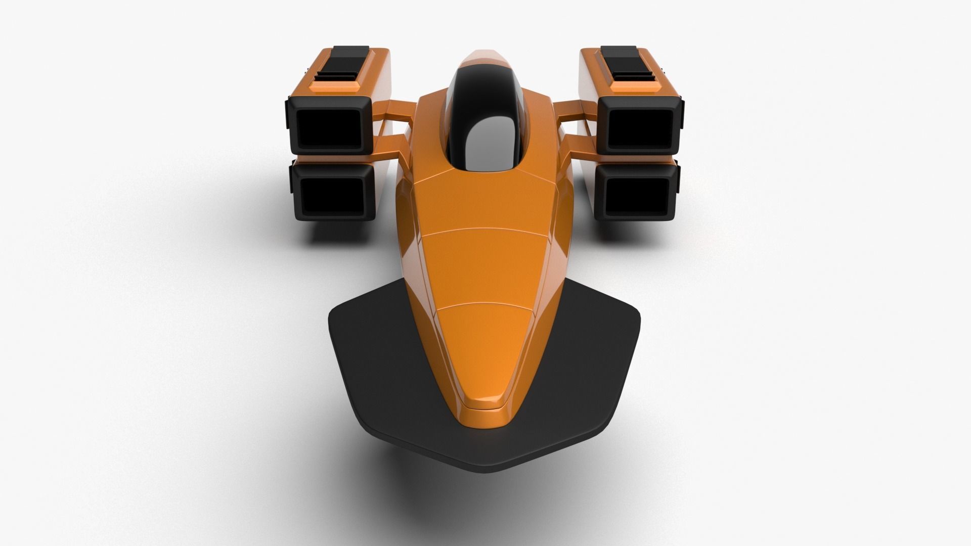 Racing Spaceship Pollux 3D model_8