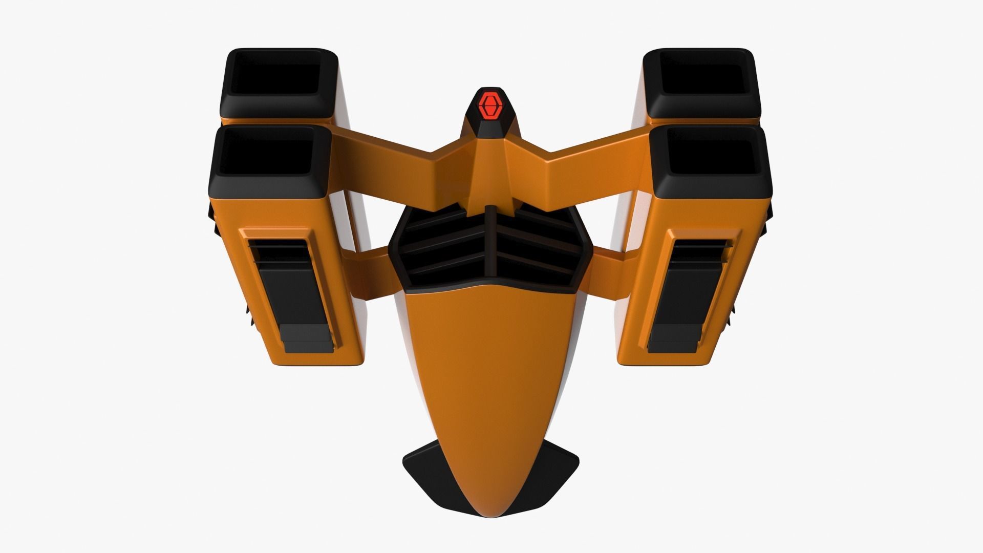 Racing Spaceship Pollux 3D model_5
