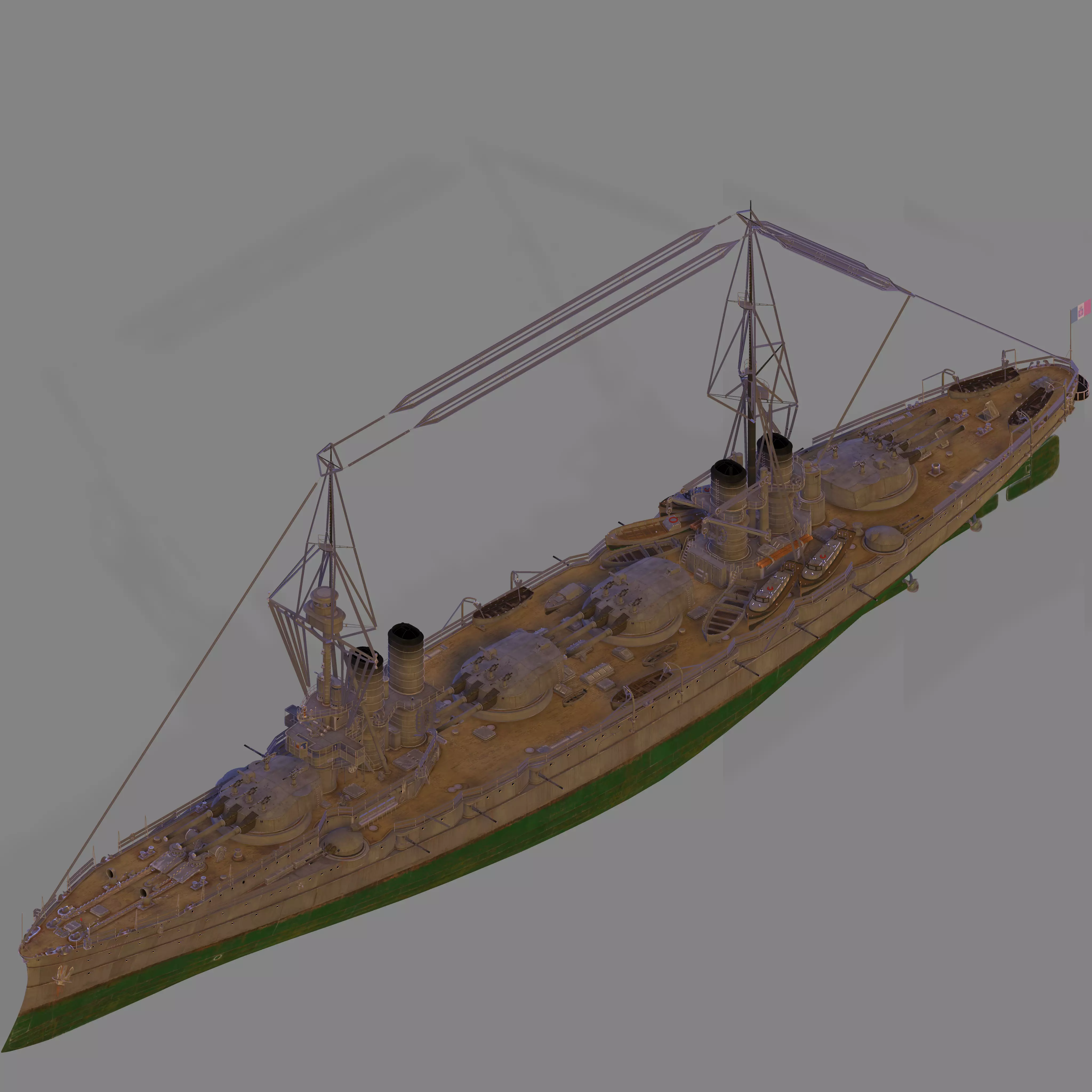 RN Dante Alighieri 3D model