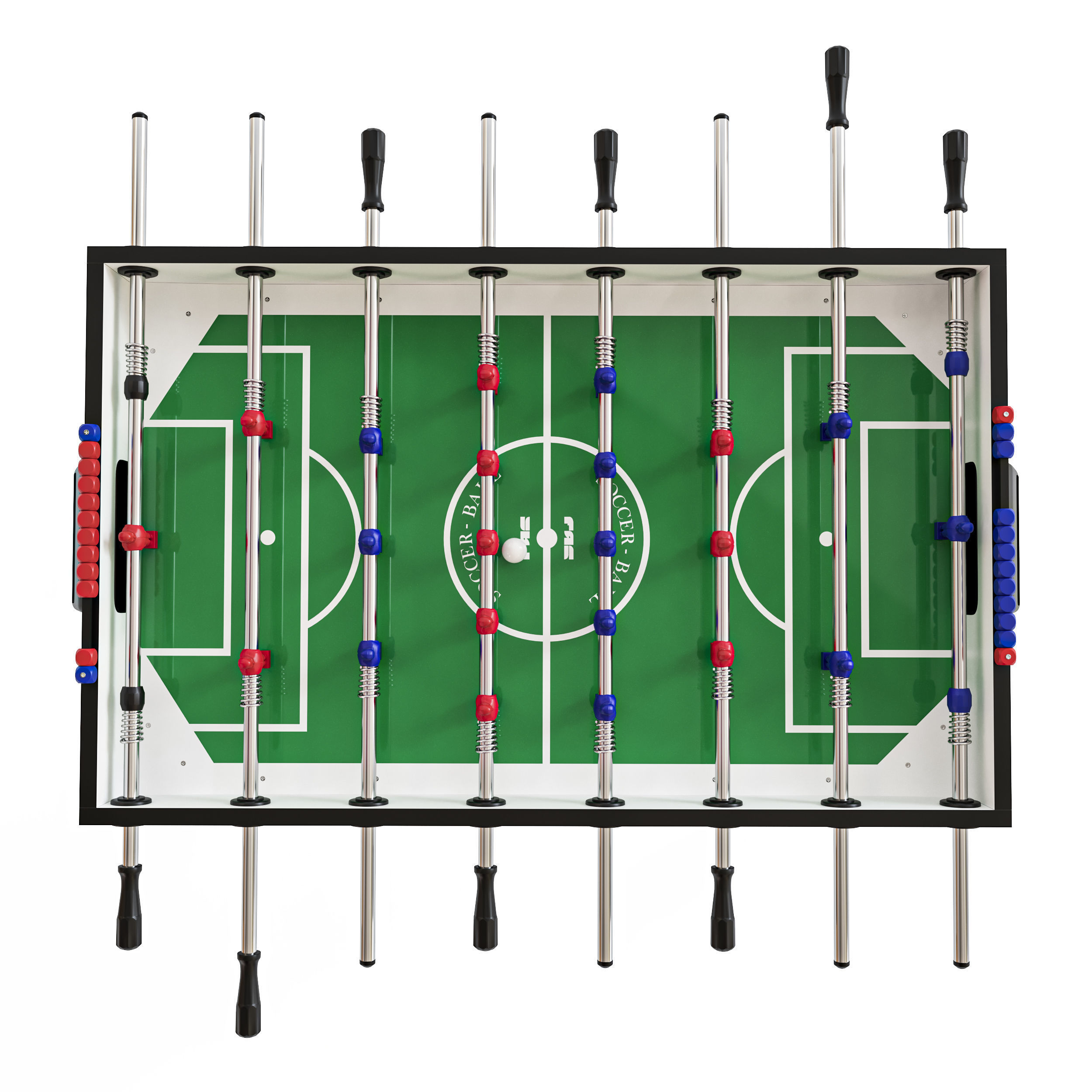 Table football Fido by FAS Pendezza 3D model_5