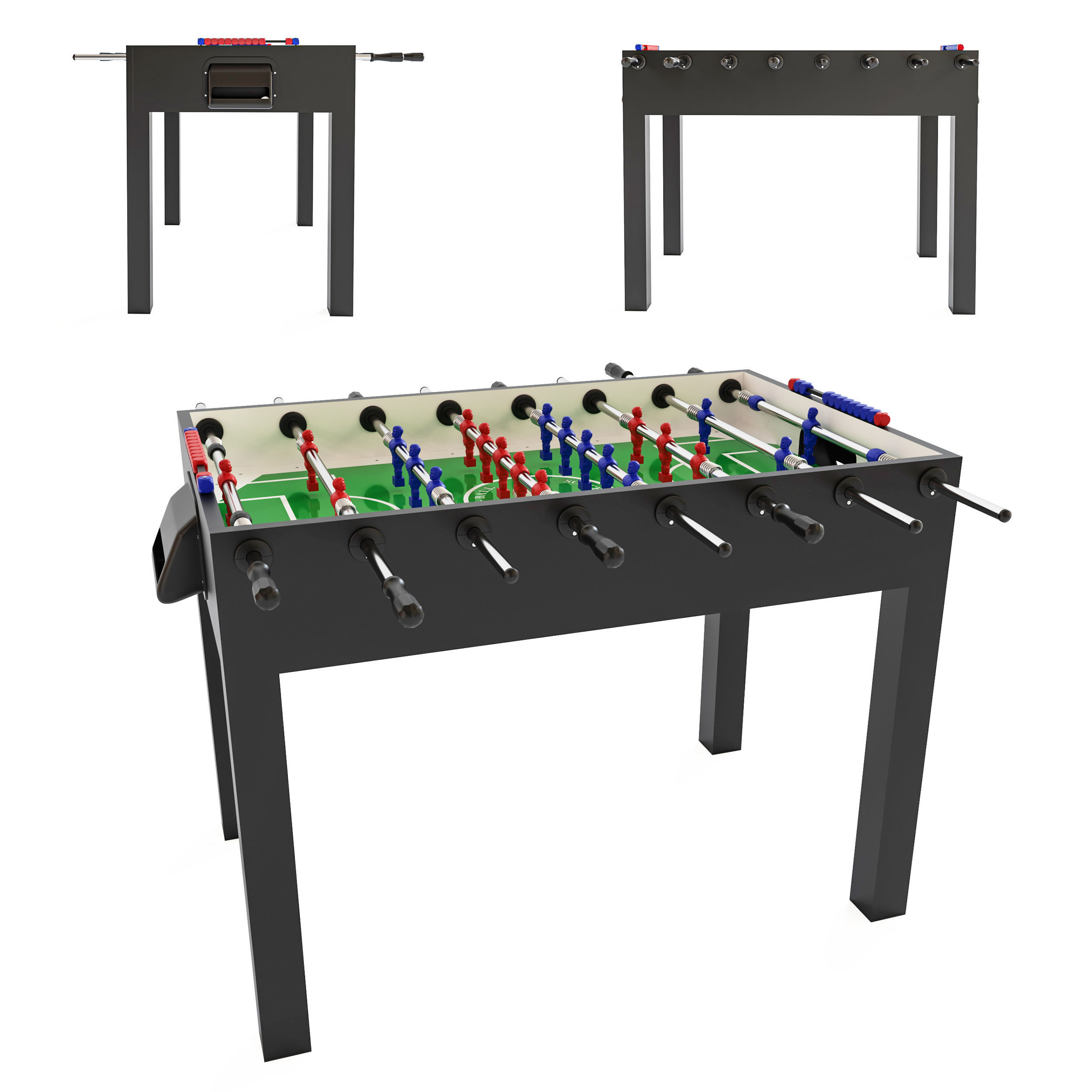 Table football Fido by FAS Pendezza 3D model_1
