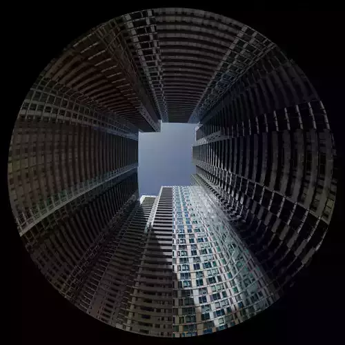 Block of flats Low-poly 3D model Block of flats Low-poly 3D model