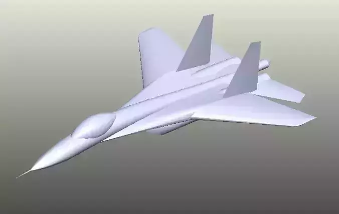 Sukhoi Plane 3d model 3D print model