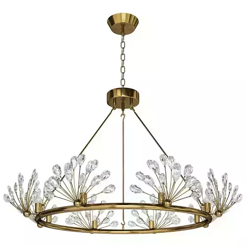  Zinnia Crystal Chandelier