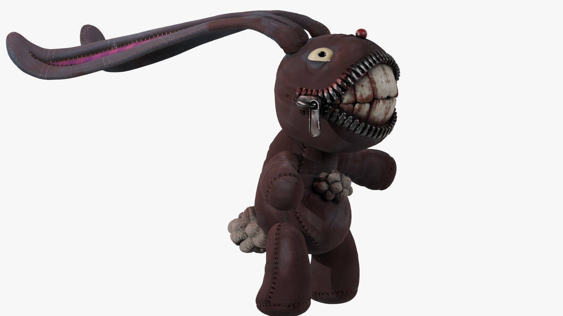 bunny  Low-poly 3D model_1