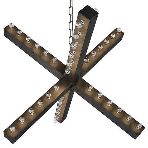 Nero Chandelier 97 Low-poly 3D model