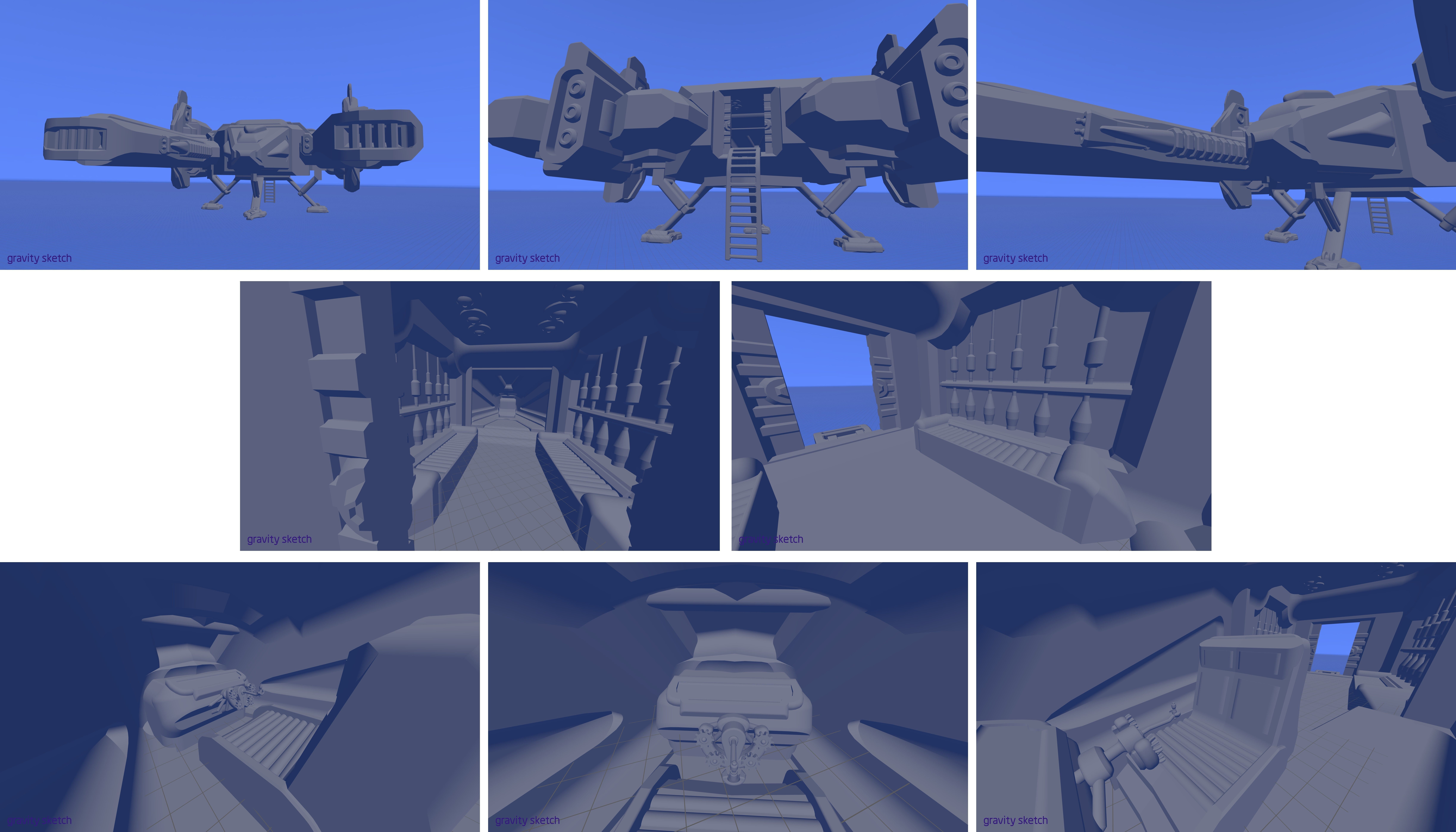 CS3-082023 Concept Starfighter 3D print model_18