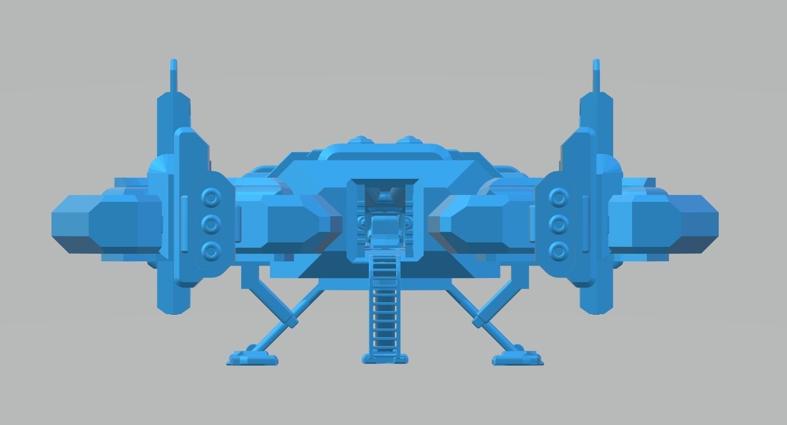 CS3-082023 Concept Starfighter 3D print model_6