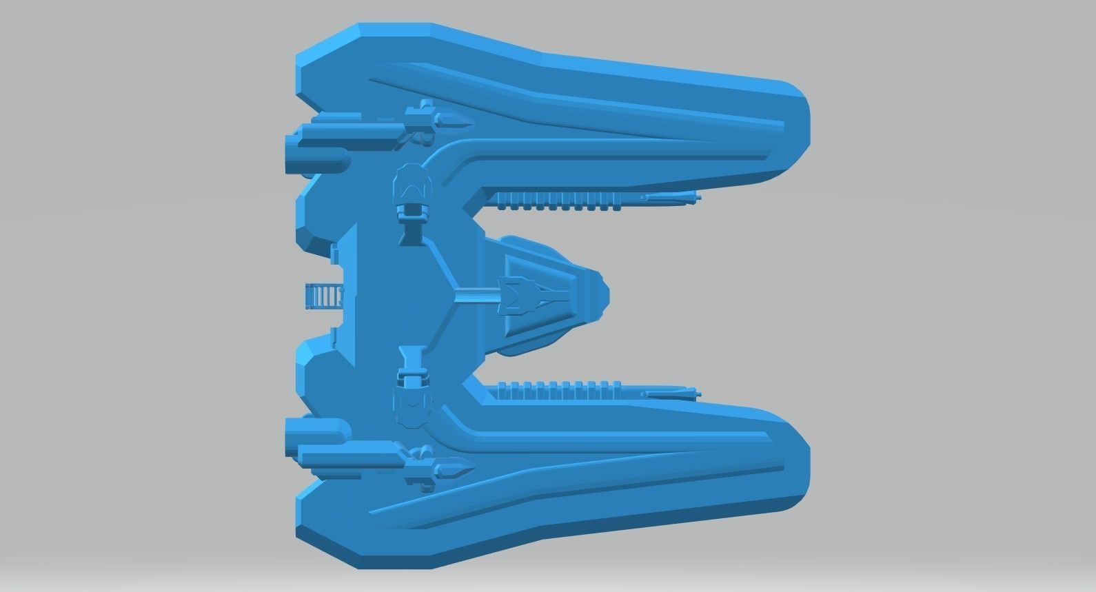 CS3-082023 Concept Starfighter 3D print model_7