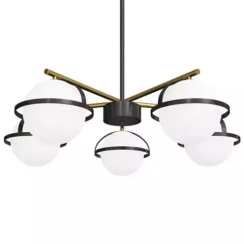 Balls in Cap Chandelier 5