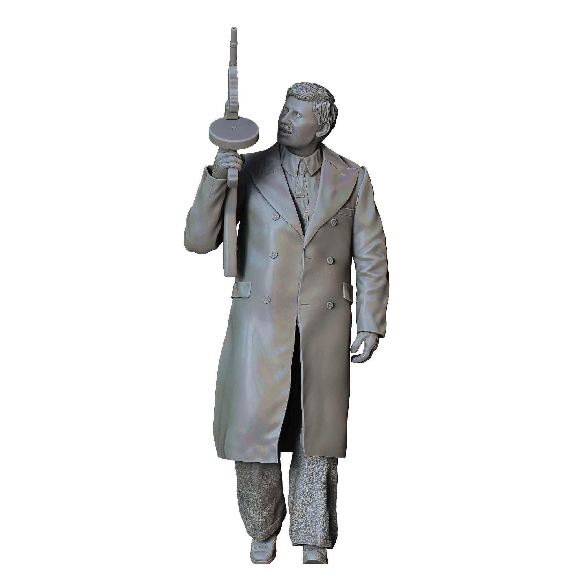 N4 GANGSTER OR MAFIA PEAKY BLINDERS 3D print model_25