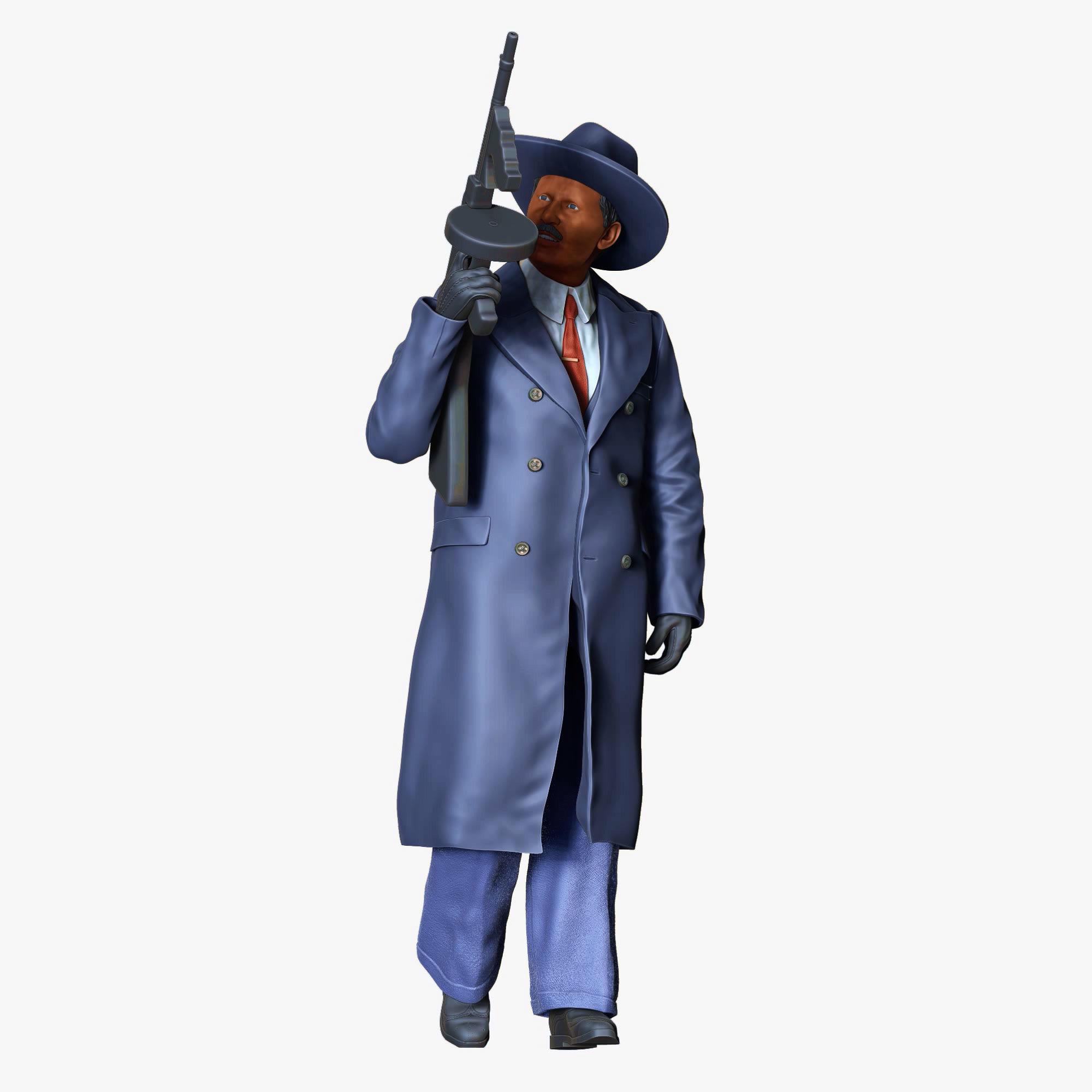 N4 GANGSTER OR MAFIA PEAKY BLINDERS 3D print model_2