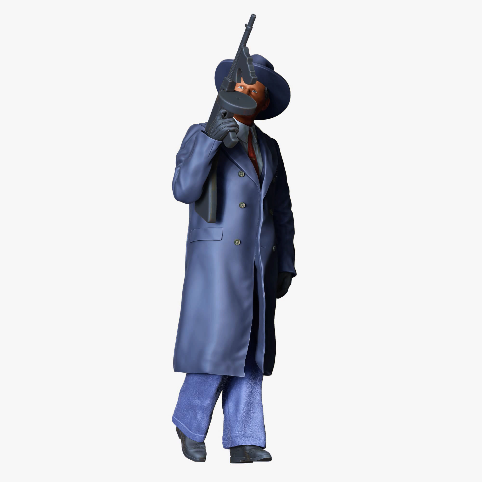 N4 GANGSTER OR MAFIA PEAKY BLINDERS 3D print model_3