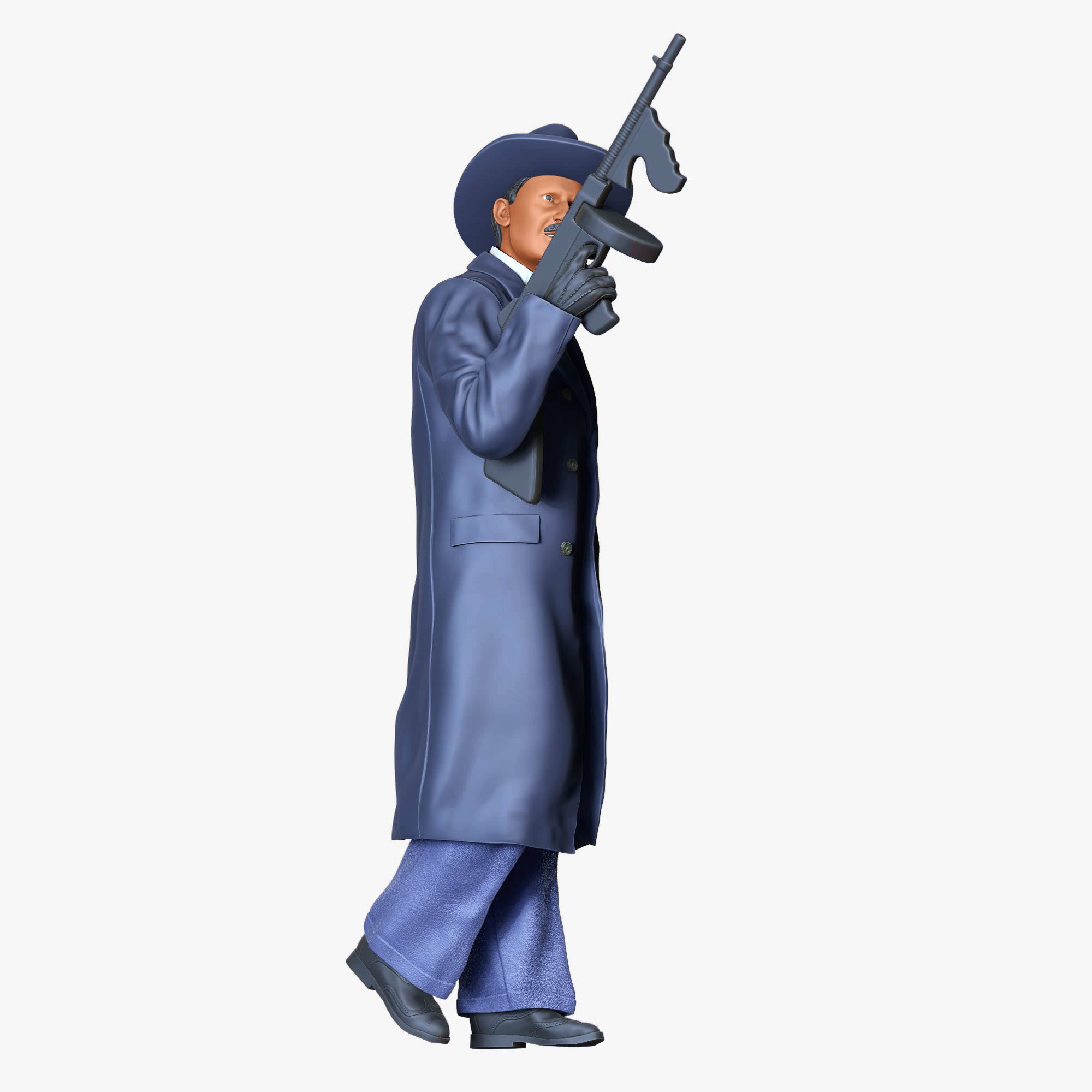 N4 GANGSTER OR MAFIA PEAKY BLINDERS 3D print model_5