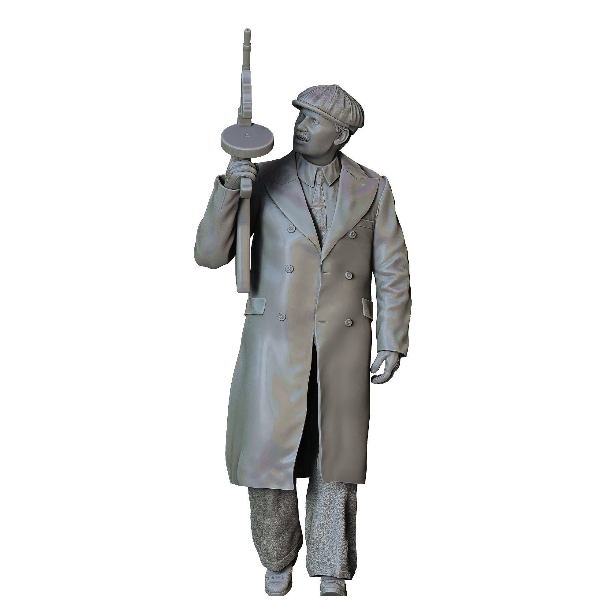 N4 GANGSTER OR MAFIA PEAKY BLINDERS 3D print model_26