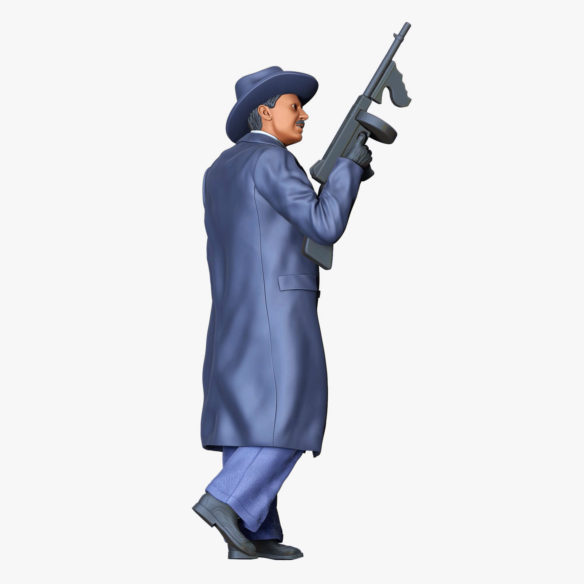 N4 GANGSTER OR MAFIA PEAKY BLINDERS 3D print model_8