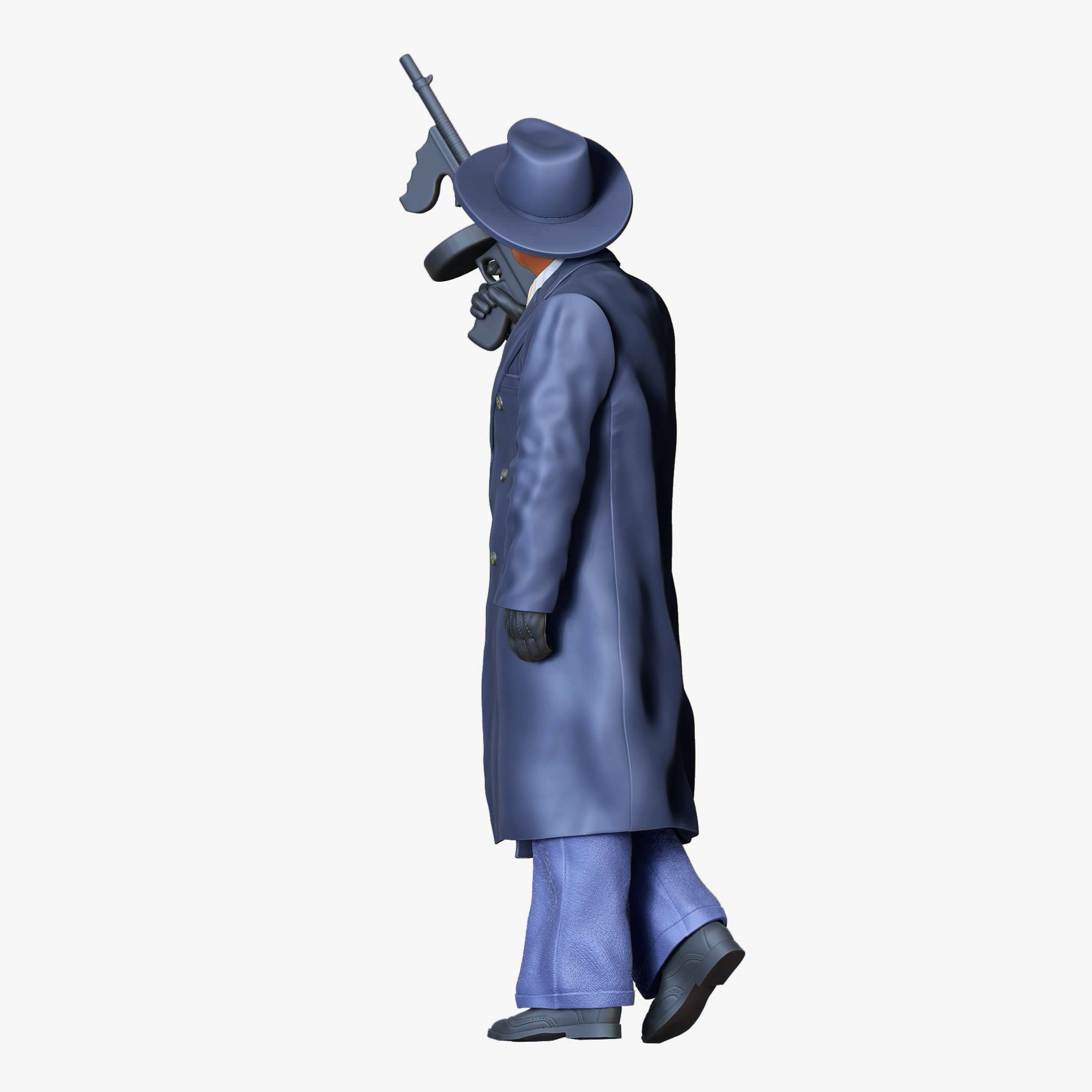 N4 GANGSTER OR MAFIA PEAKY BLINDERS 3D print model_17