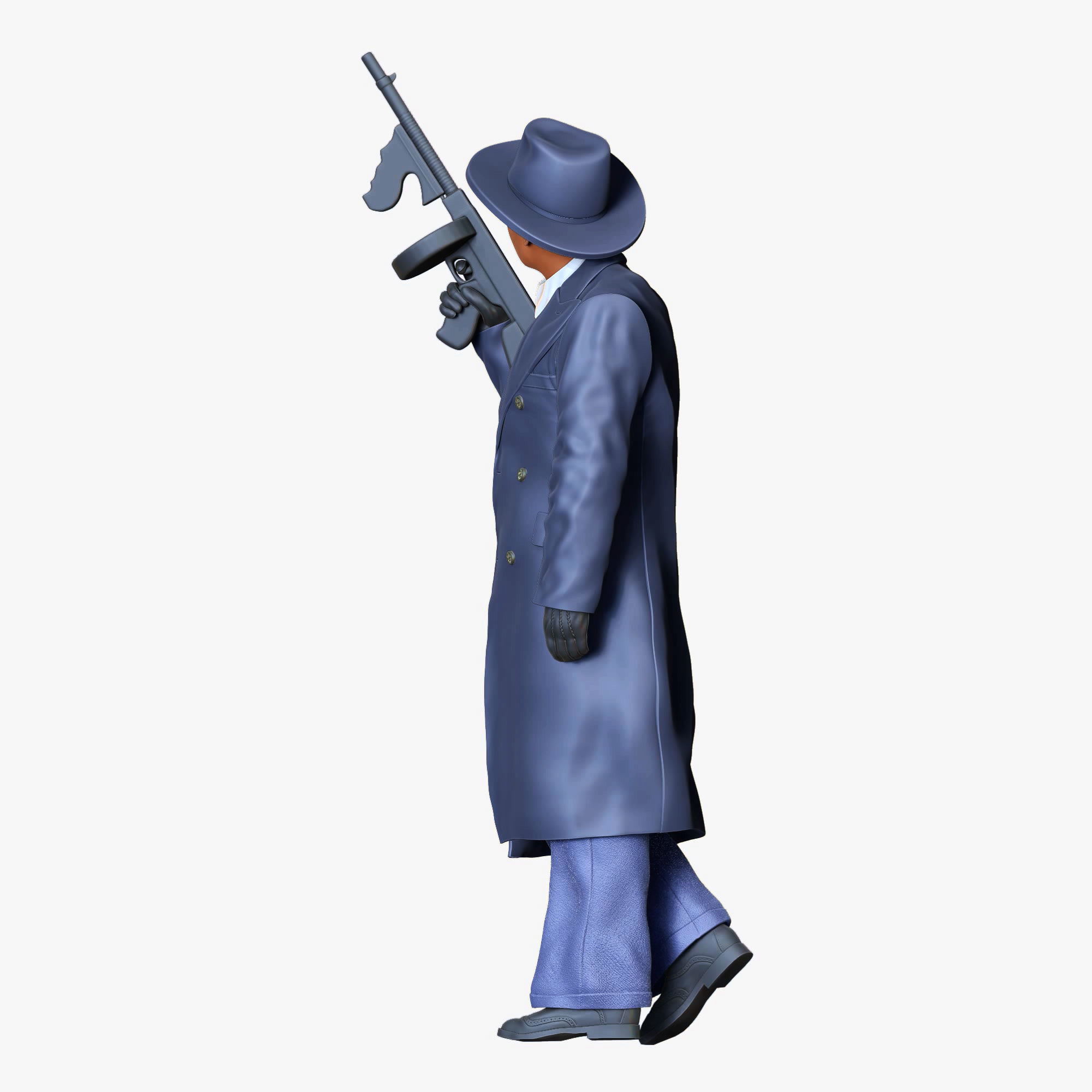 N4 GANGSTER OR MAFIA PEAKY BLINDERS 3D print model_18