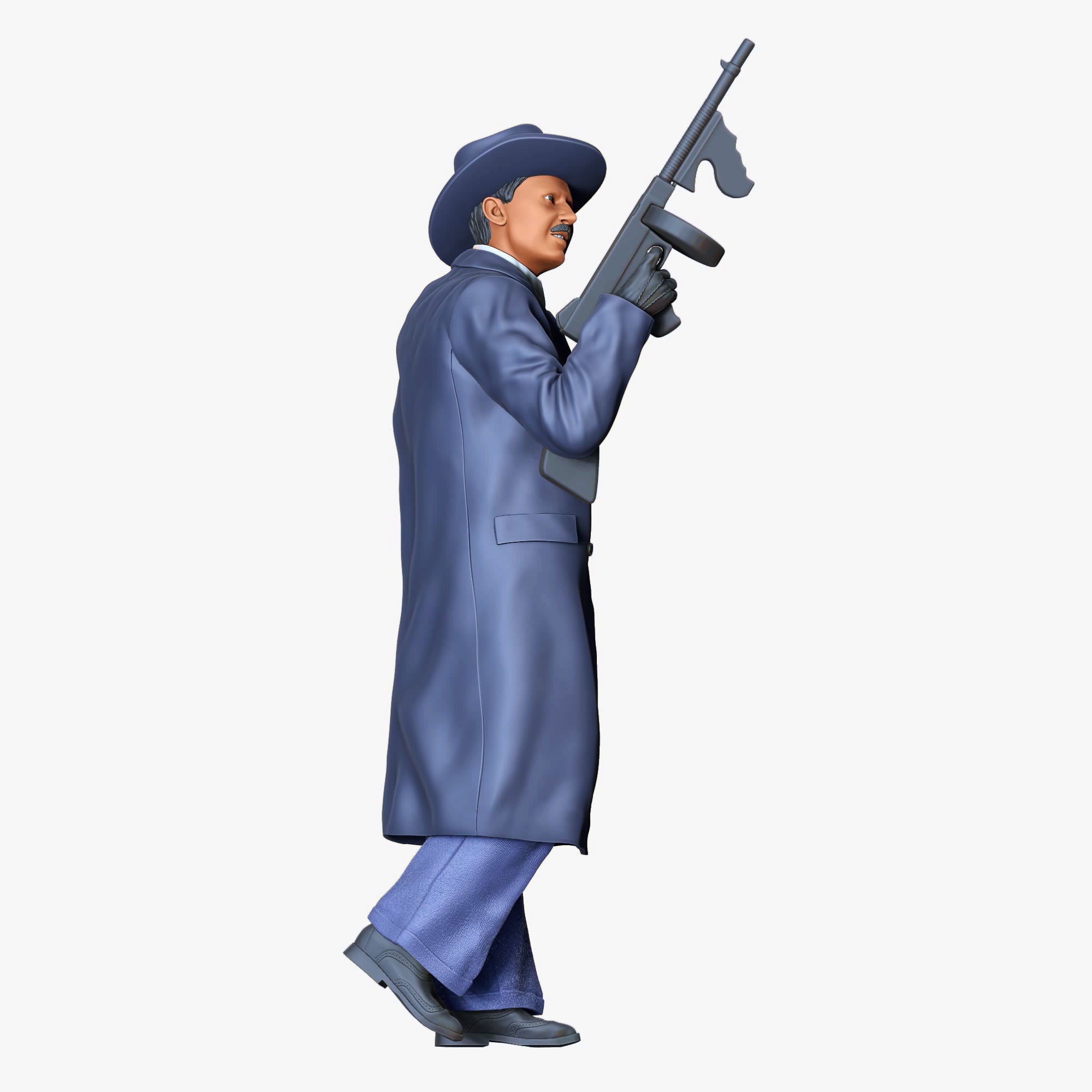 N4 GANGSTER OR MAFIA PEAKY BLINDERS 3D print model_7