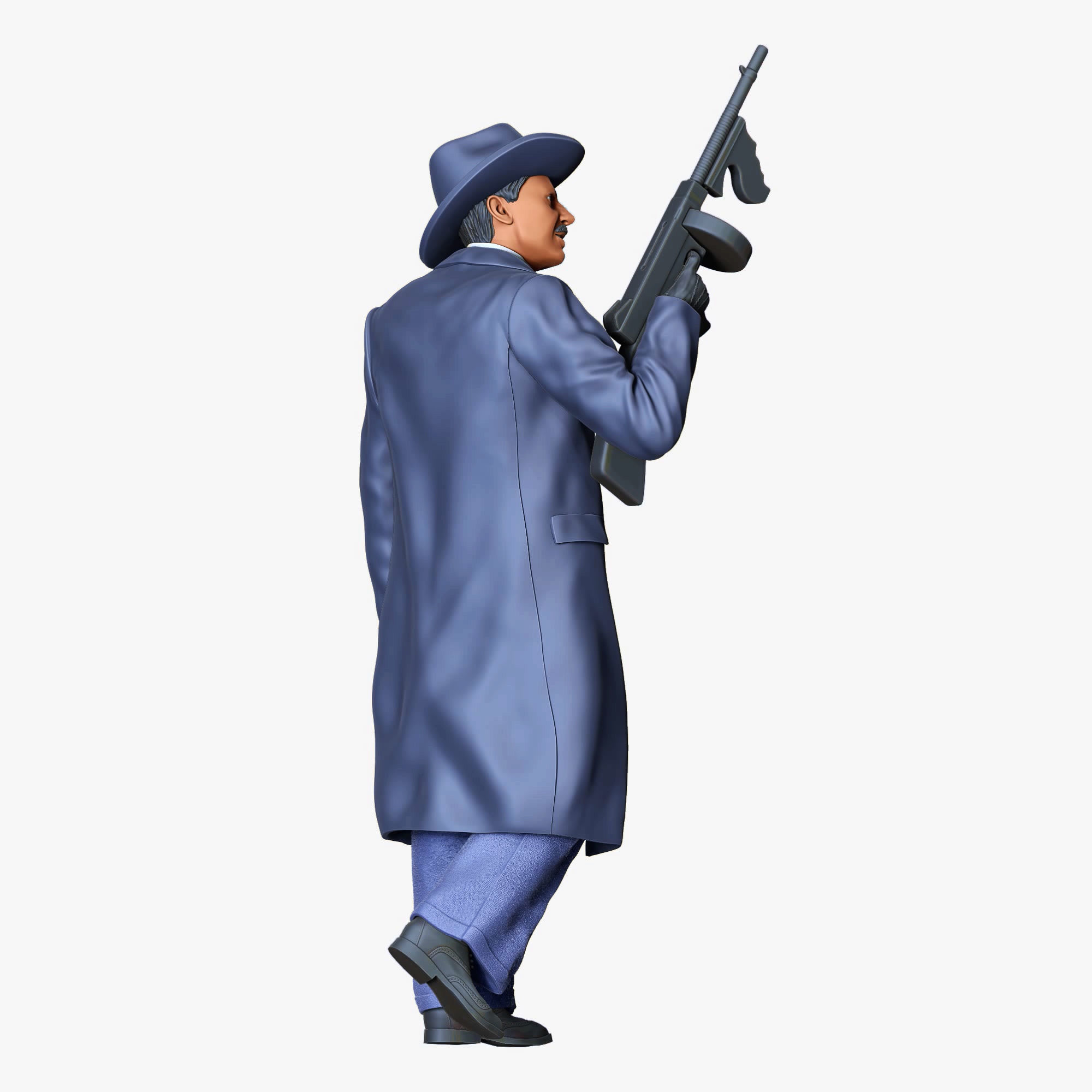 N4 GANGSTER OR MAFIA PEAKY BLINDERS 3D print model_9